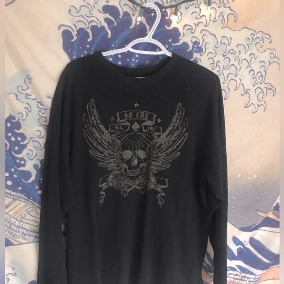 Skull Y2K long sleeved shirt XL - Picture 1 of 3